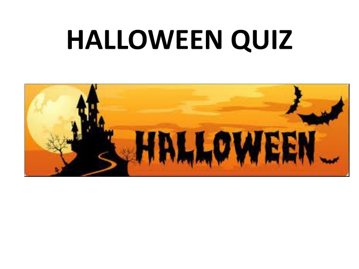 halloween quiz