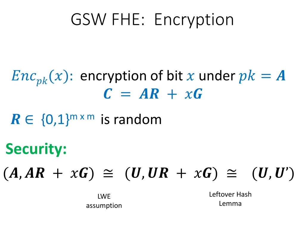 gsw fhe encryption 1