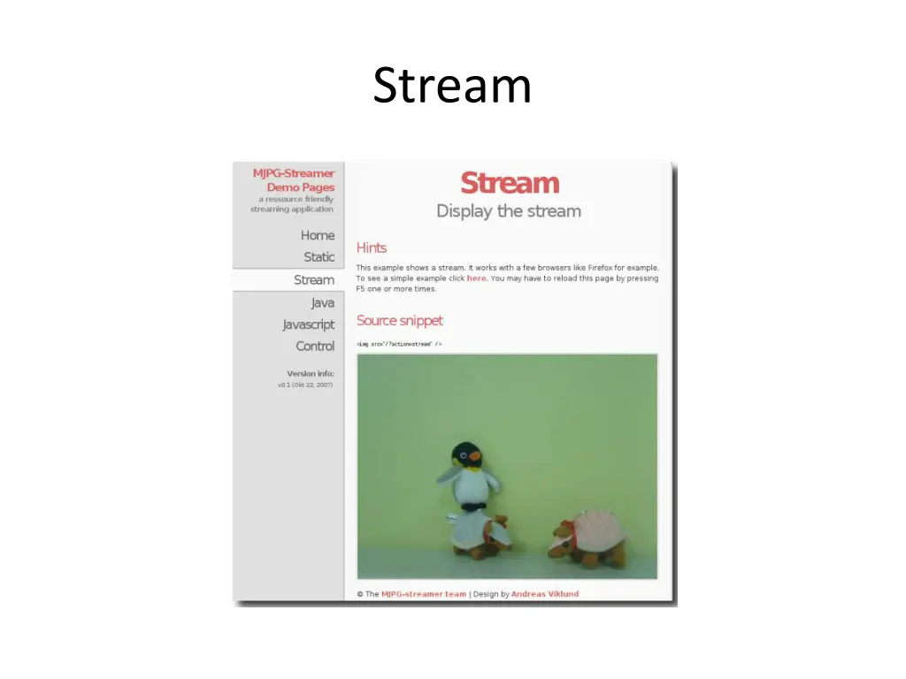 stream