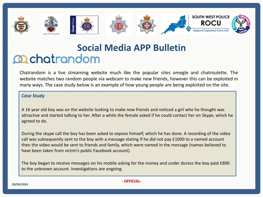 social media app bulletin 2