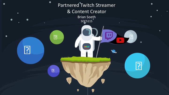 partnered twitch streamer content creator brian