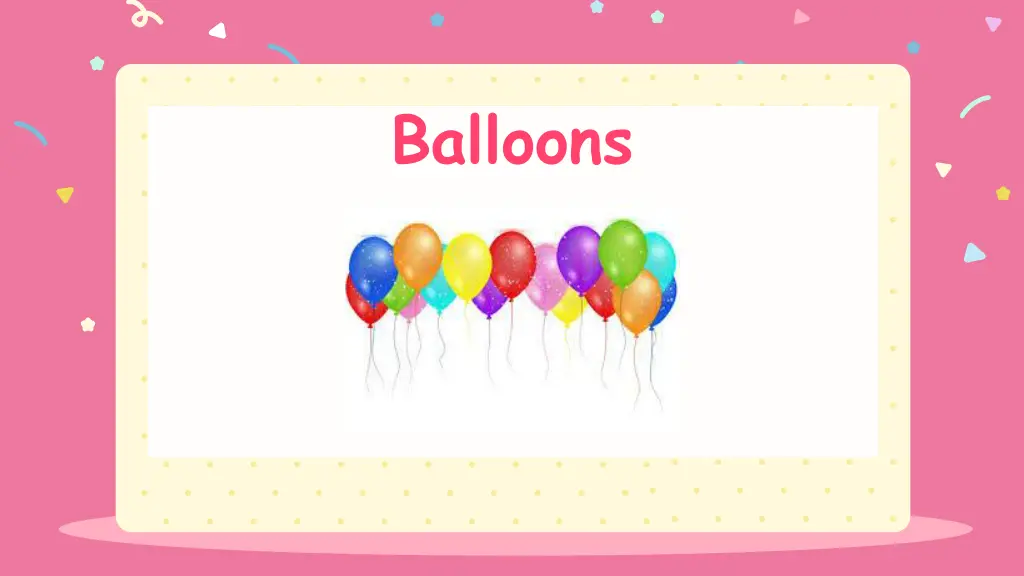 balloons