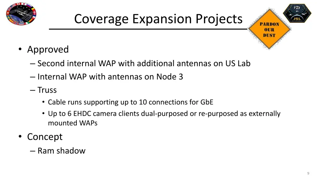 coverage expansion projects