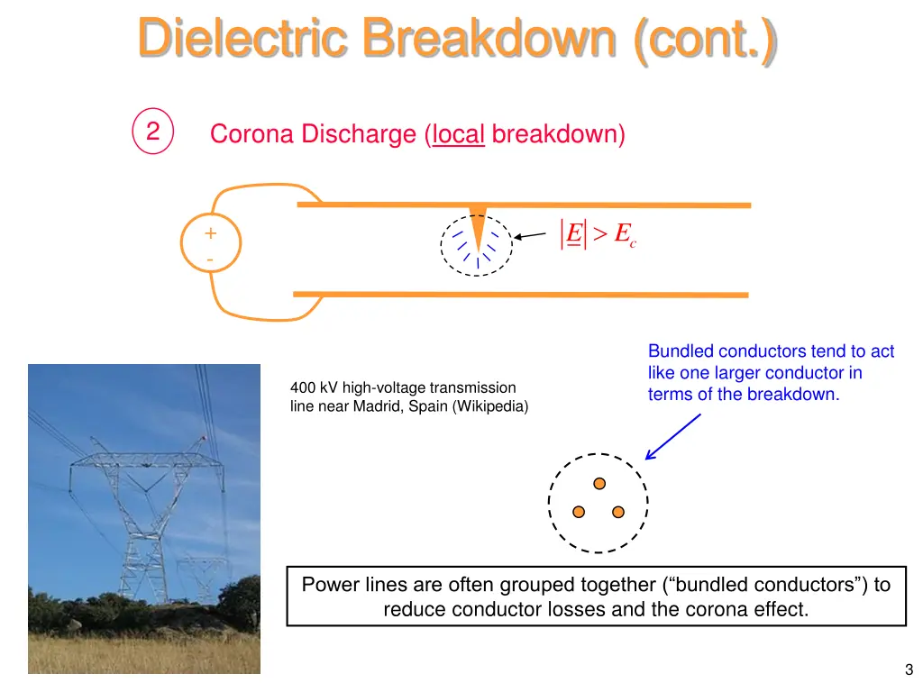 dielectric breakdown cont