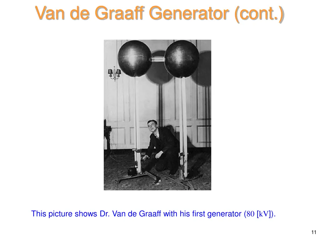 van de graaff generator cont 1