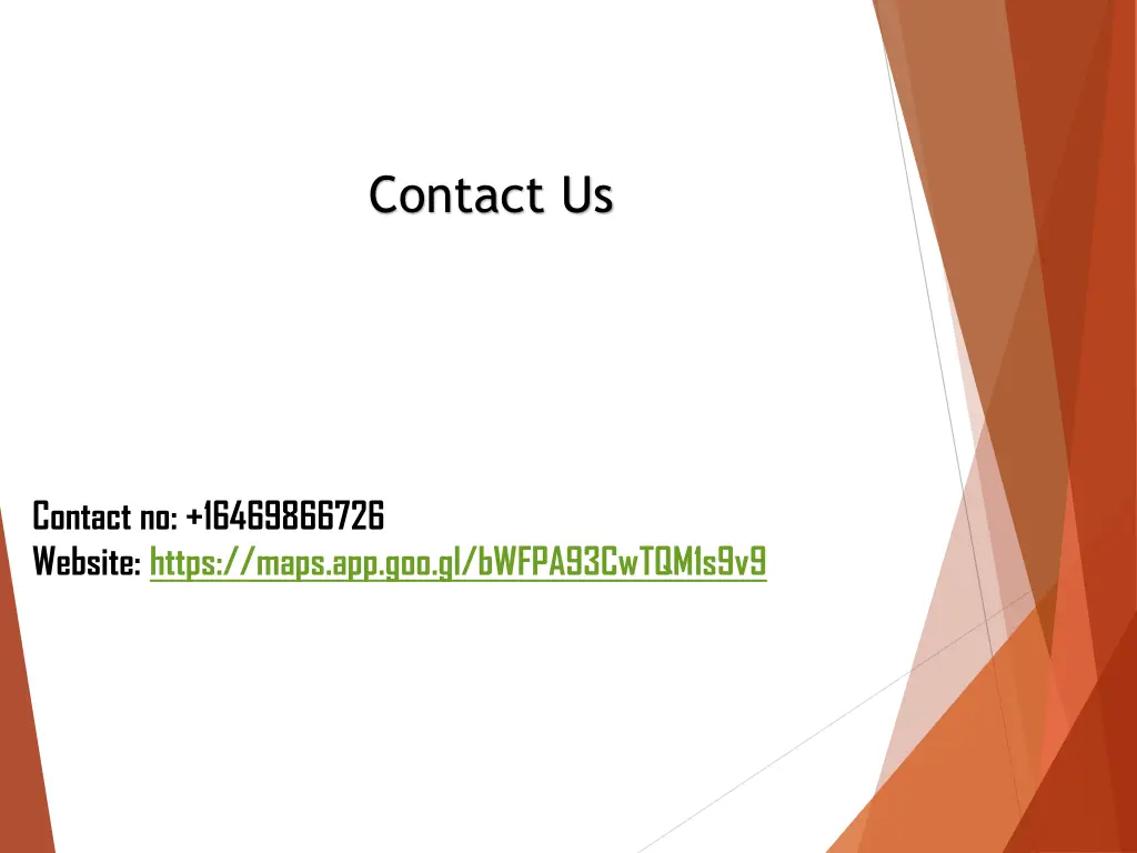 contact us