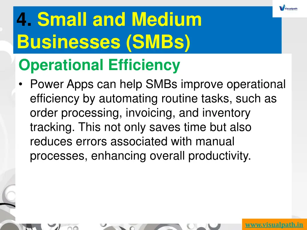 4 small and medium businesses smbs operational