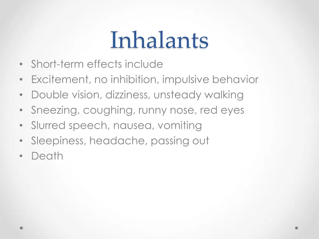 inhalants 5