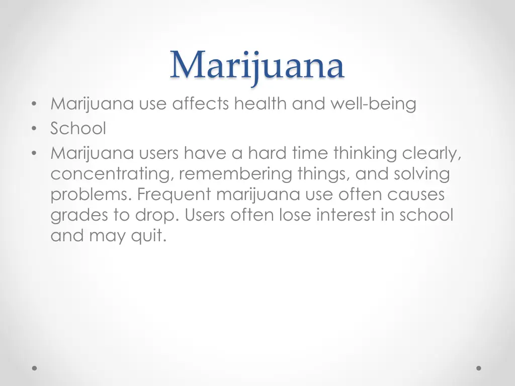 marijuana