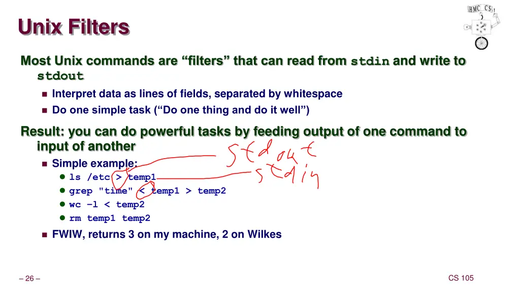 unix filters