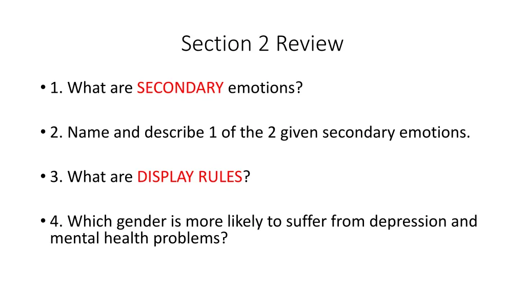 section 2 review