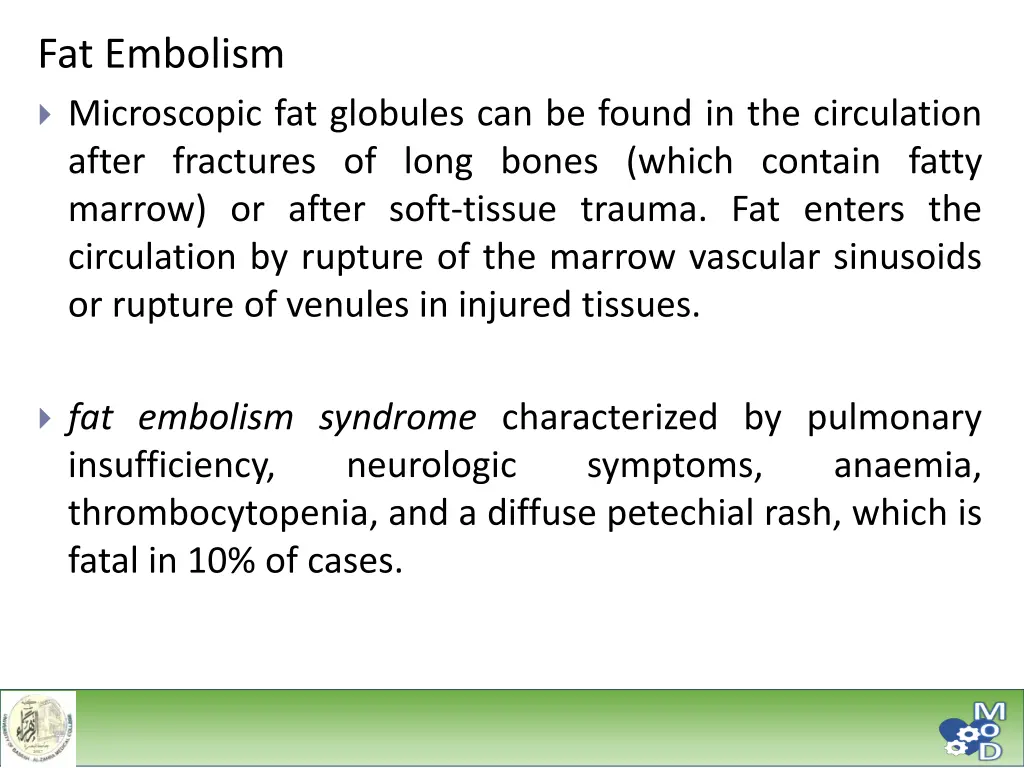 fat embolism