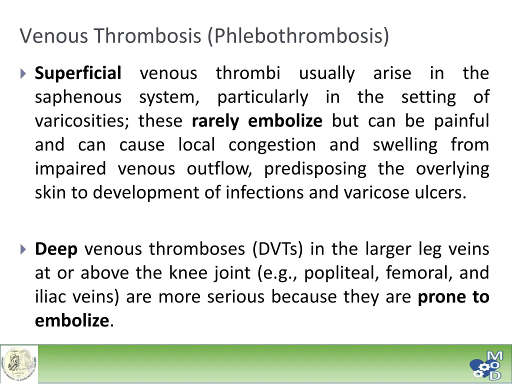 venous thrombosis phlebothrombosis 1