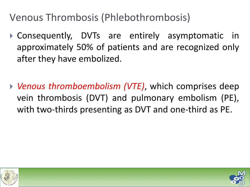 venous thrombosis phlebothrombosis 2