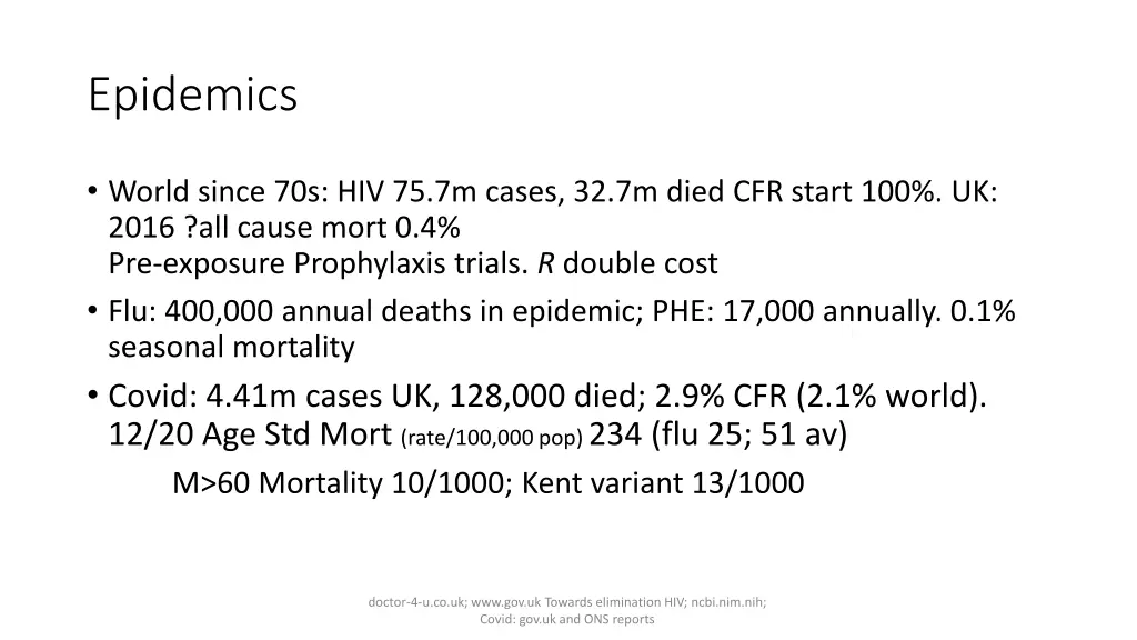 epidemics