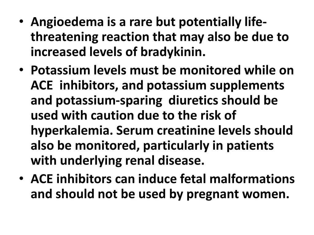 angioedema is a rare but potentially life