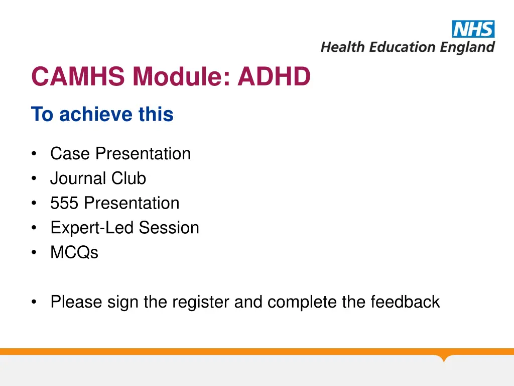 camhs module adhd 1