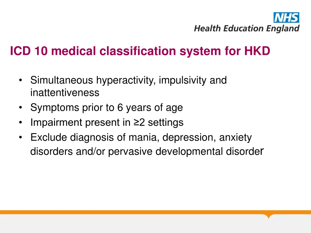 icd 10 medical classification system for hkd