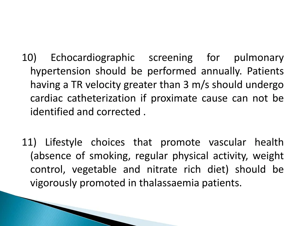 10 hypertension should be performed annually