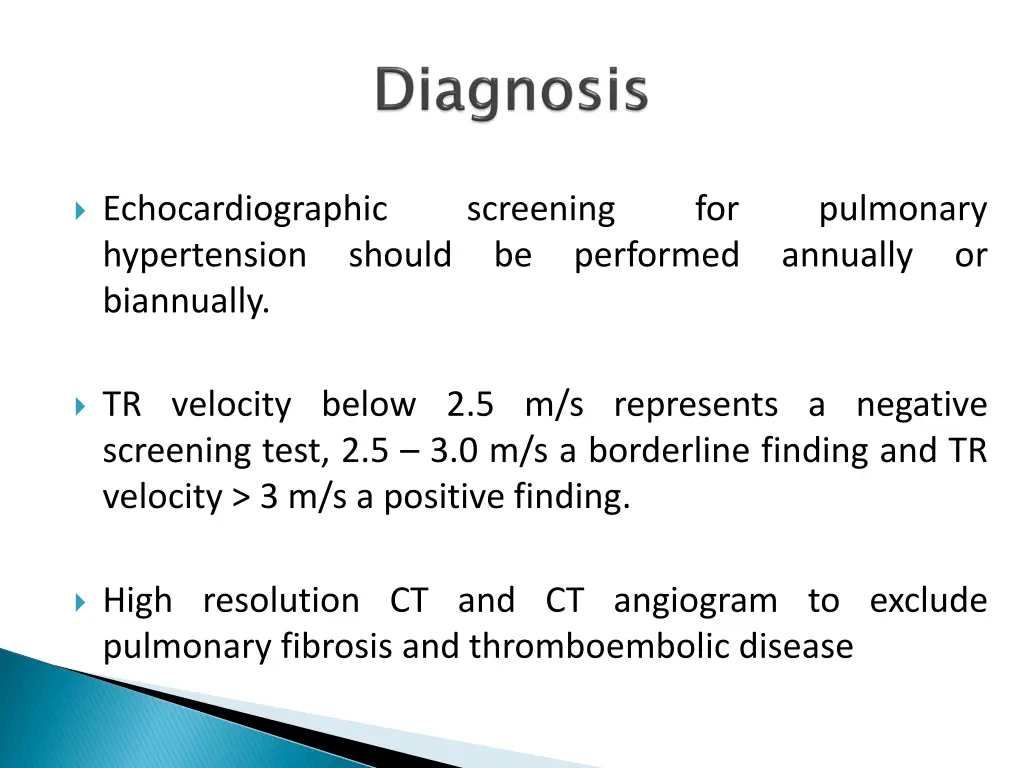 echocardiographic hypertension should