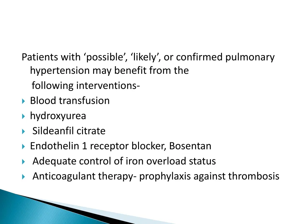 patients with possible likely or confirmed