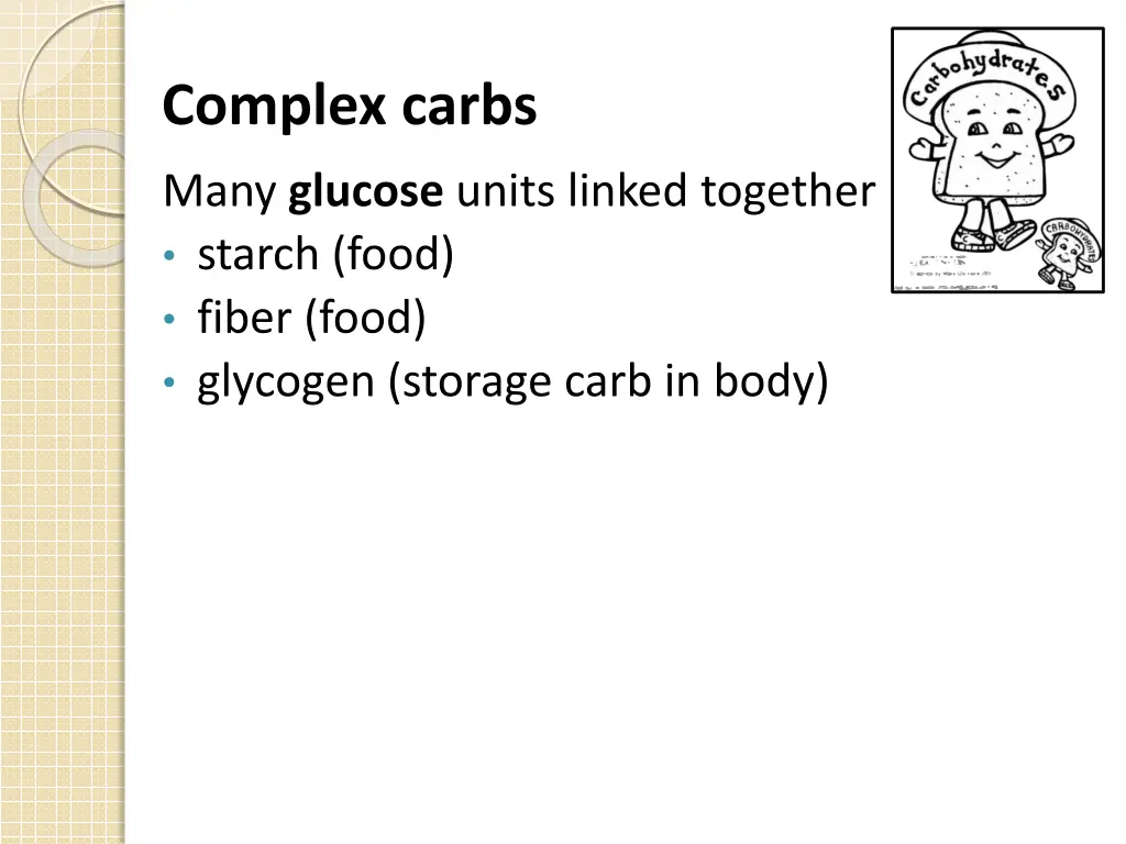 complex carbs