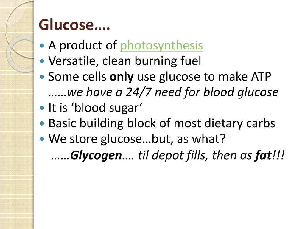 glucose a product of photosynthesis versatile