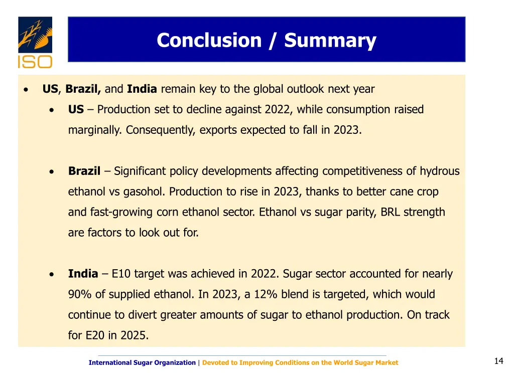 conclusion summary