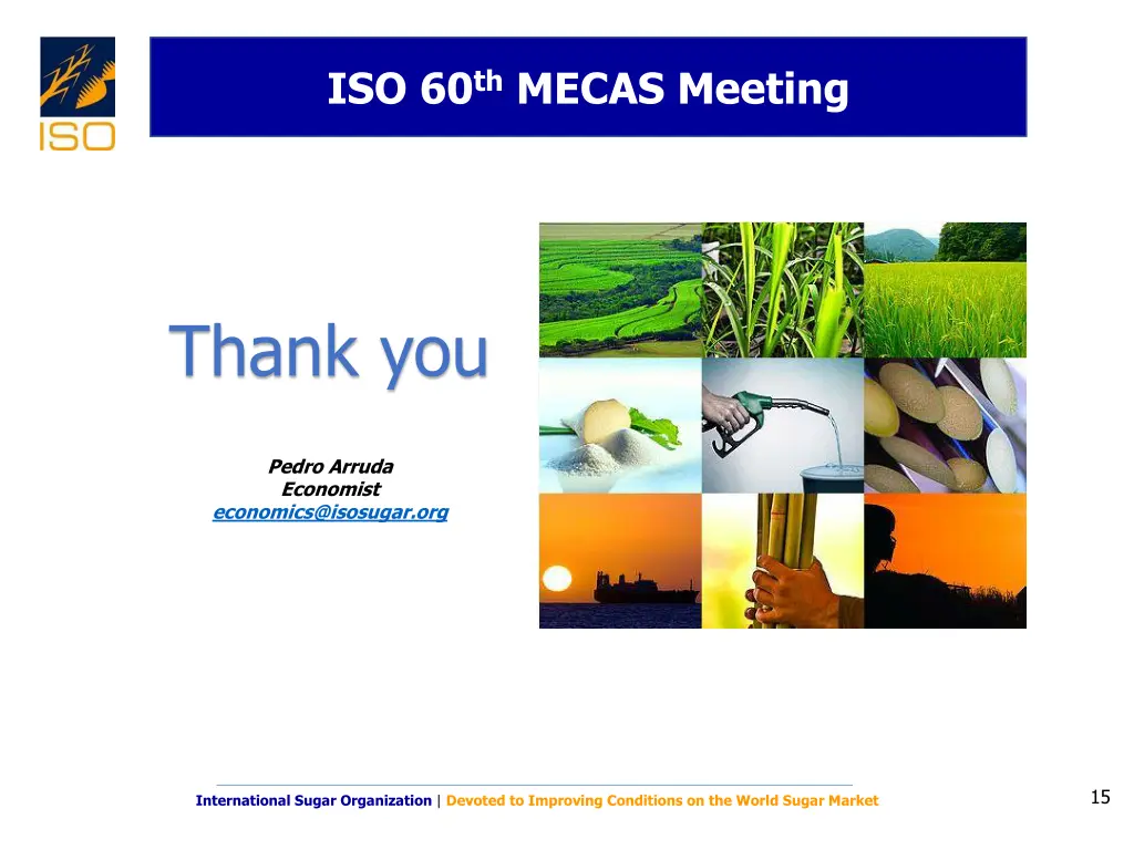 iso 60 th mecas meeting 2