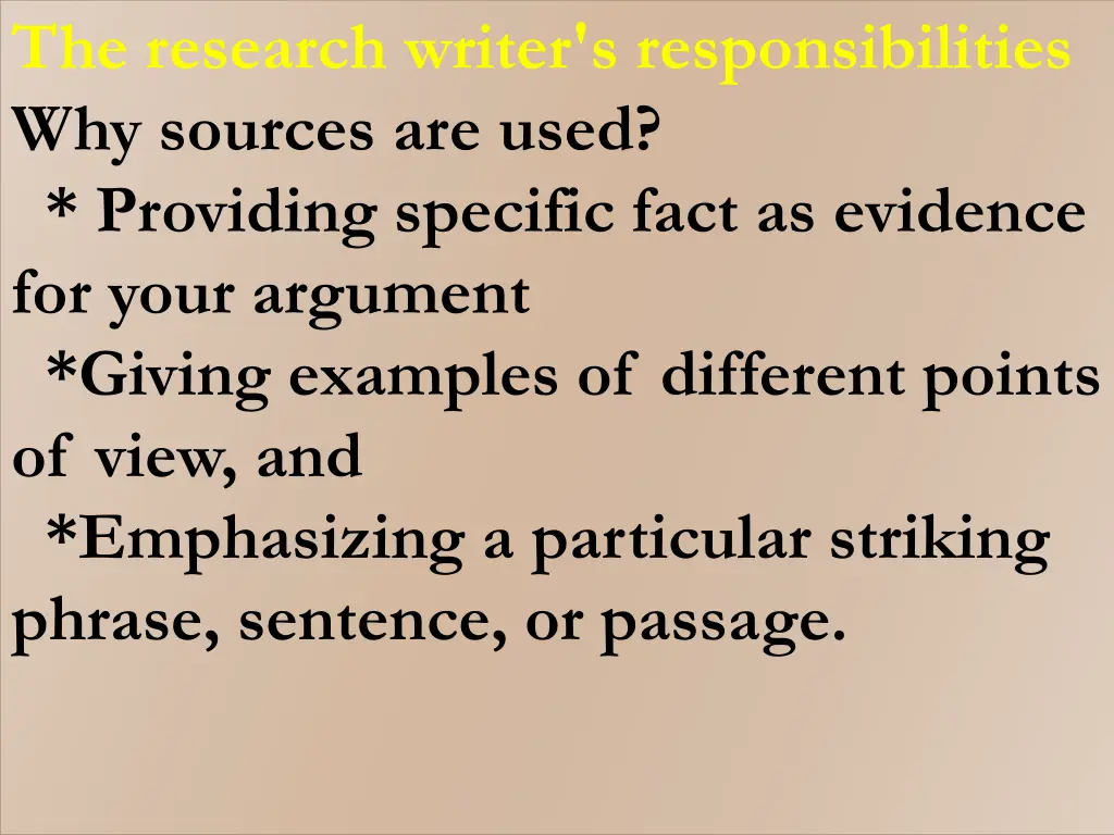 the research writer s responsibilities 2