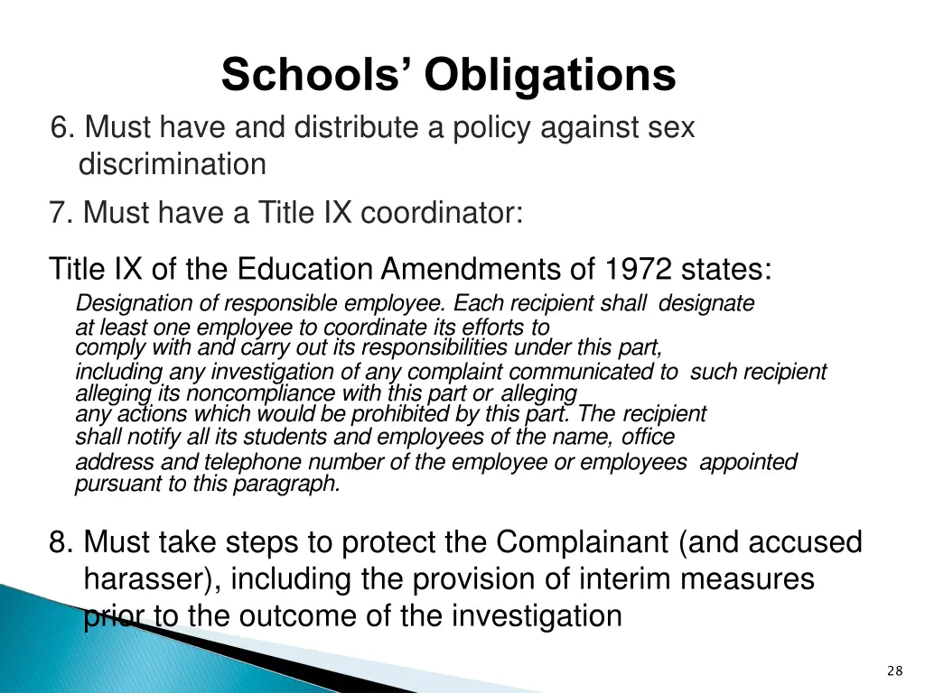 schools obligations 2