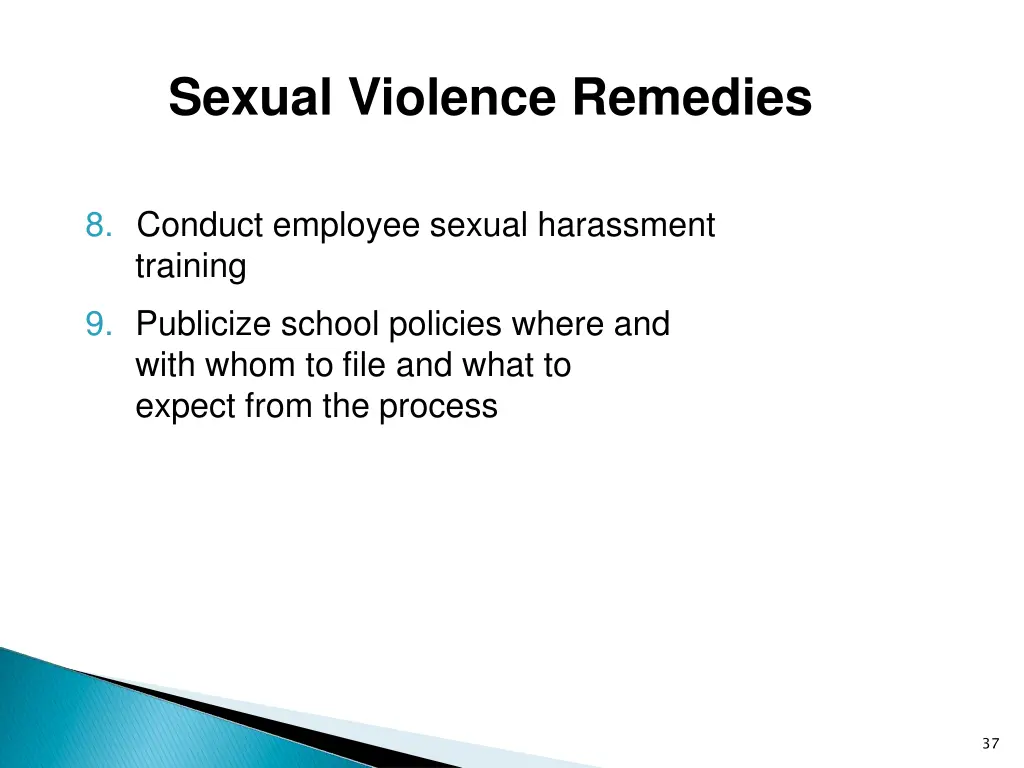 sexual violence remedies 1