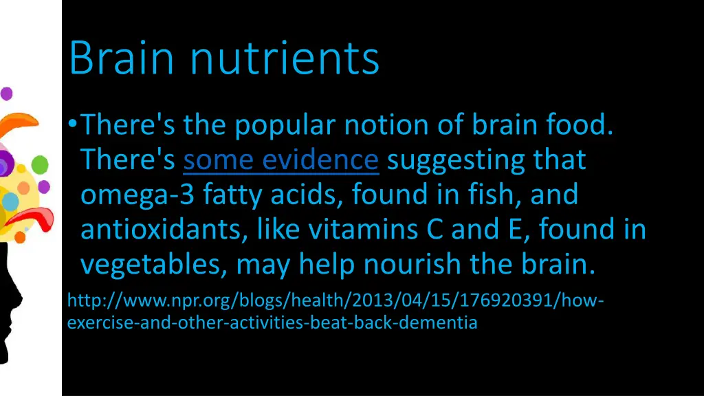 brain nutrients