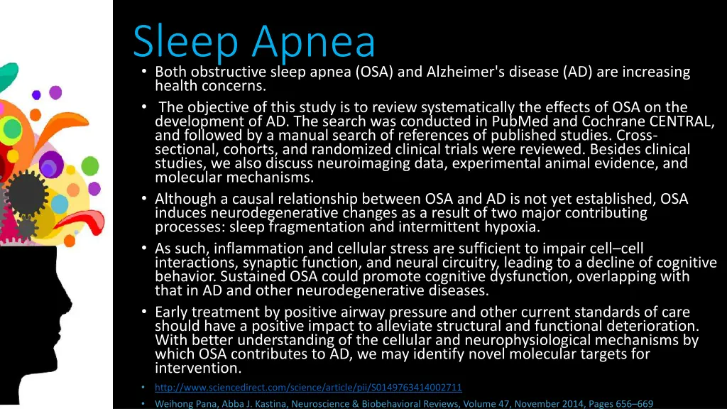 sleep apnea both obstructive sleep apnea