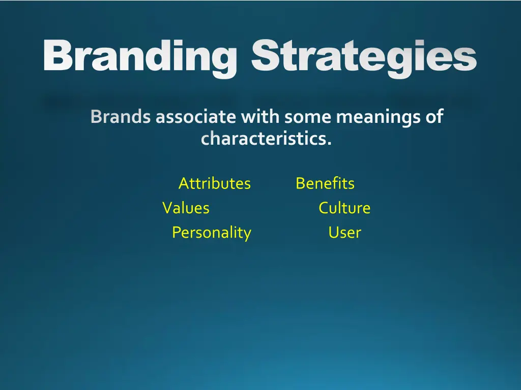 branding strategies branding strategies