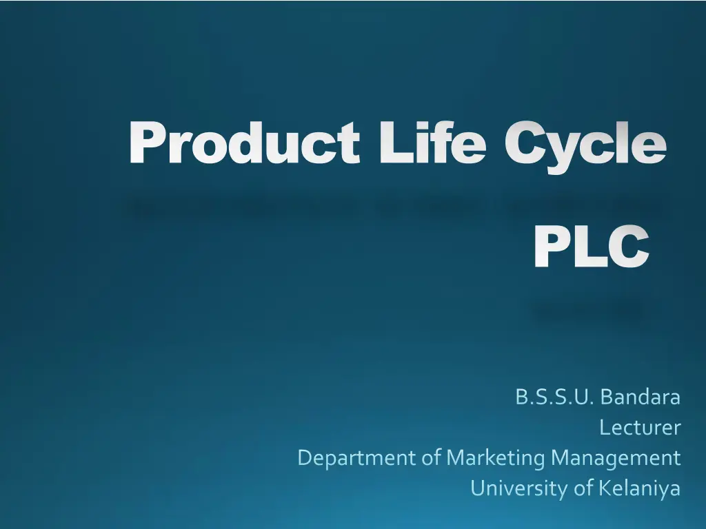 product life product life cycle