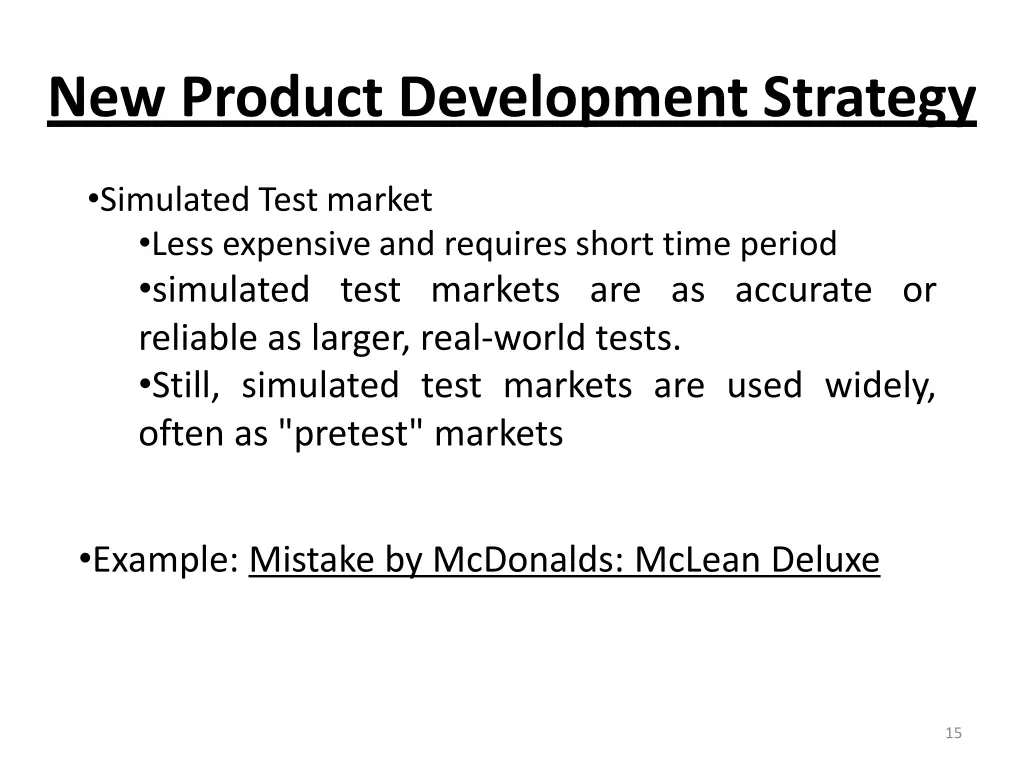 new product development strategy 10