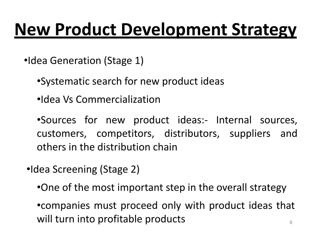 new product development strategy 3