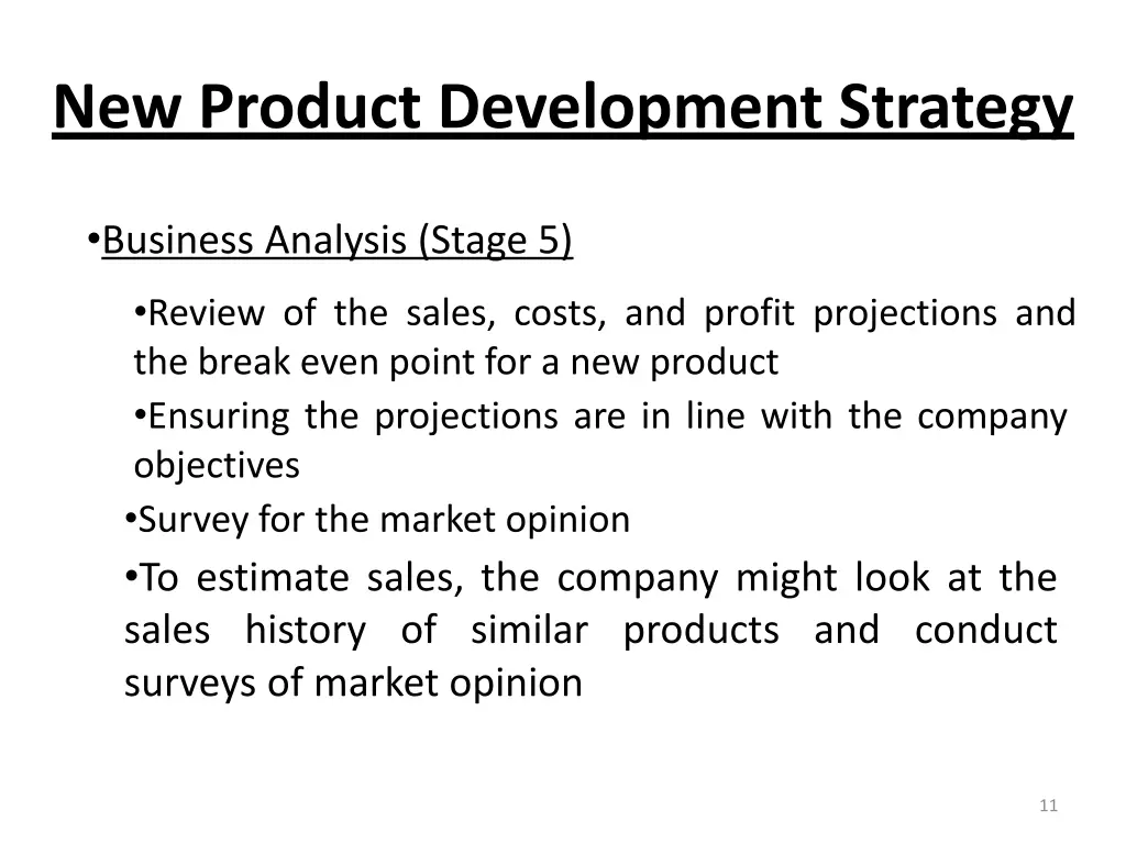 new product development strategy 6