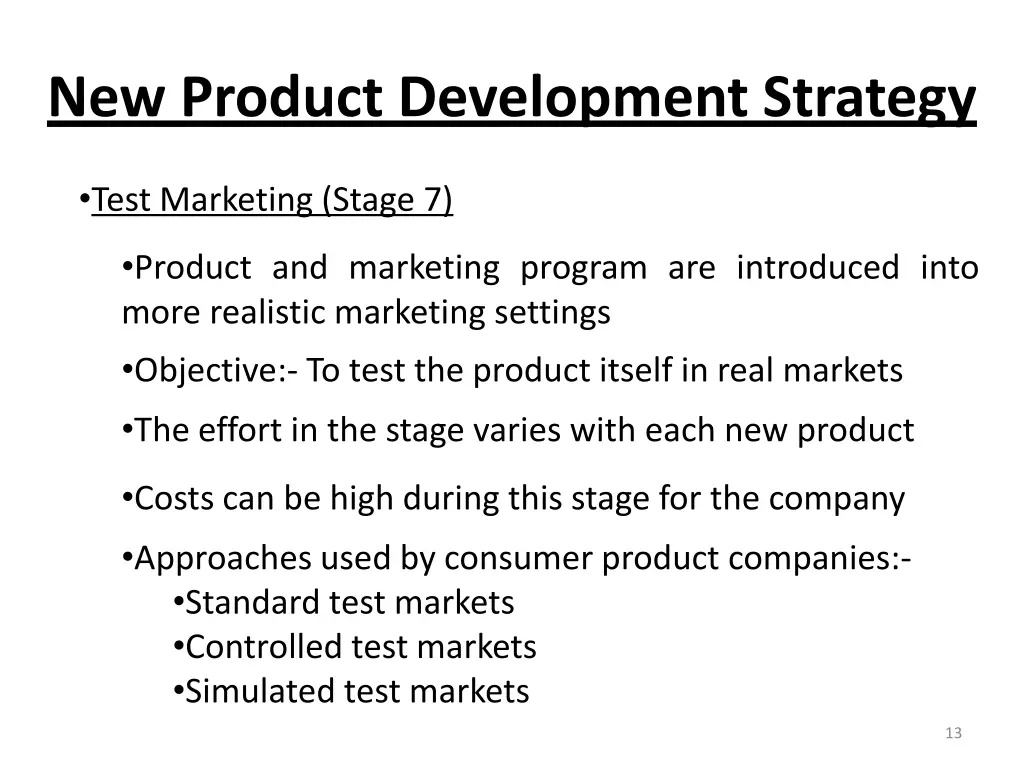 new product development strategy 8