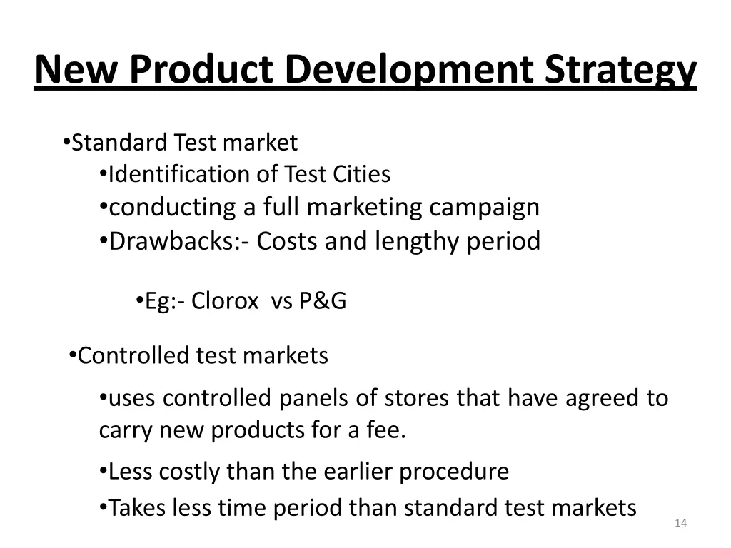 new product development strategy 9