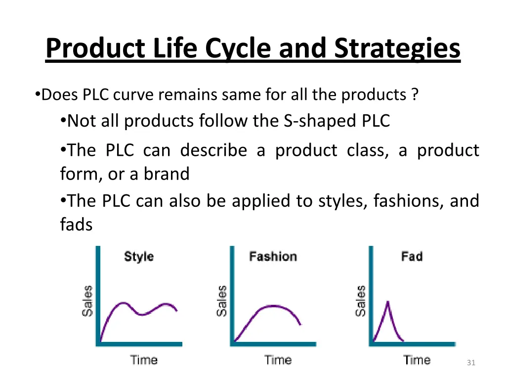 product life cycle and strategies 10