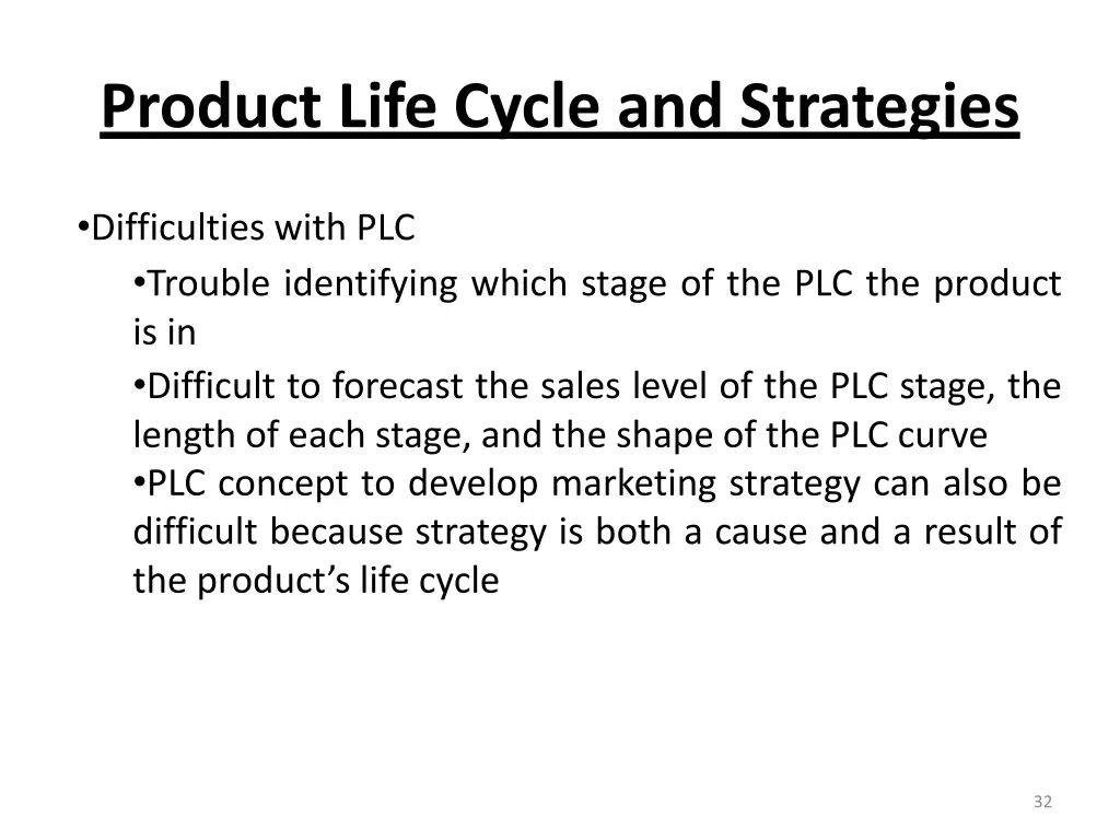 product life cycle and strategies 11