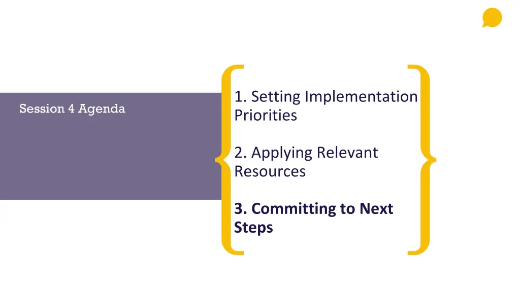 1 setting implementation priorities 3