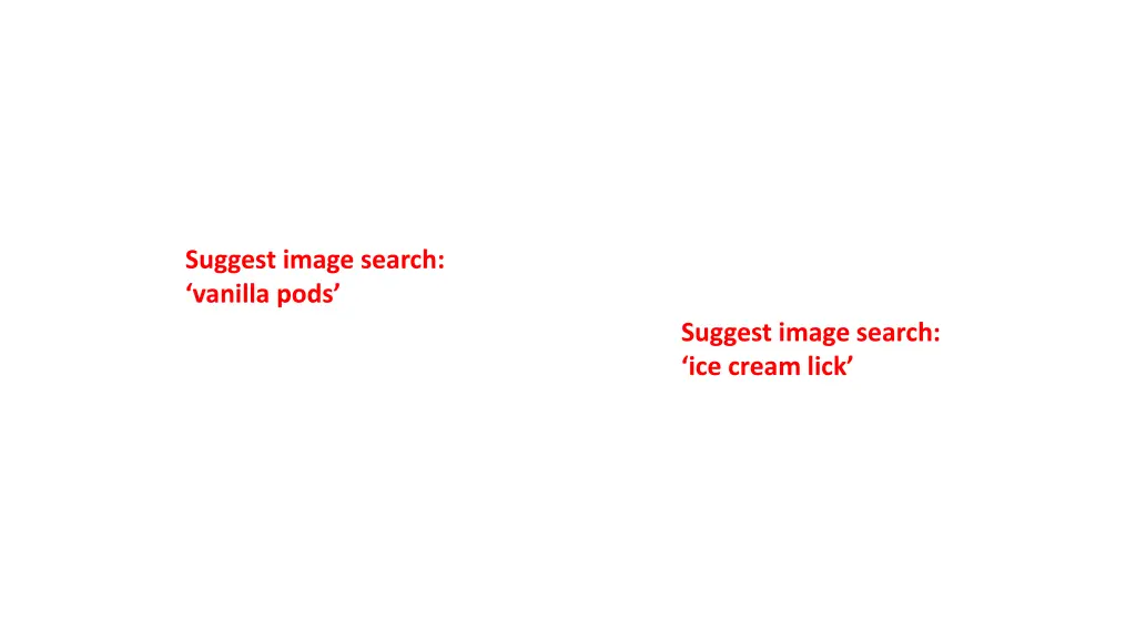 suggest image search vanilla pods