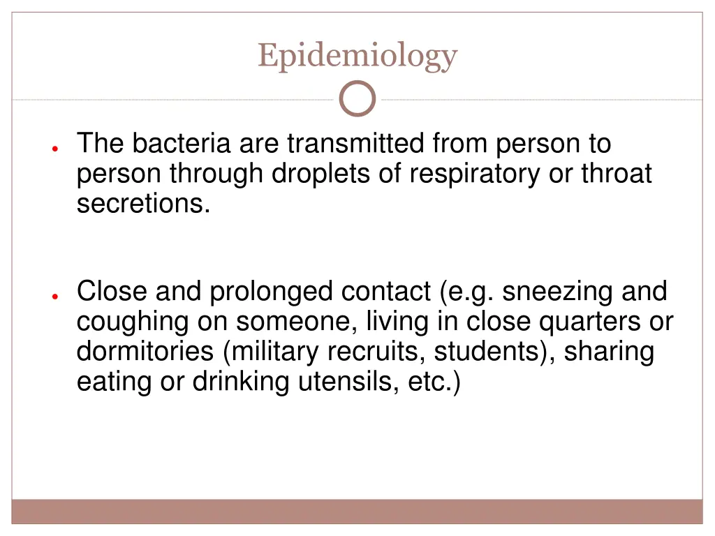 epidemiology 1