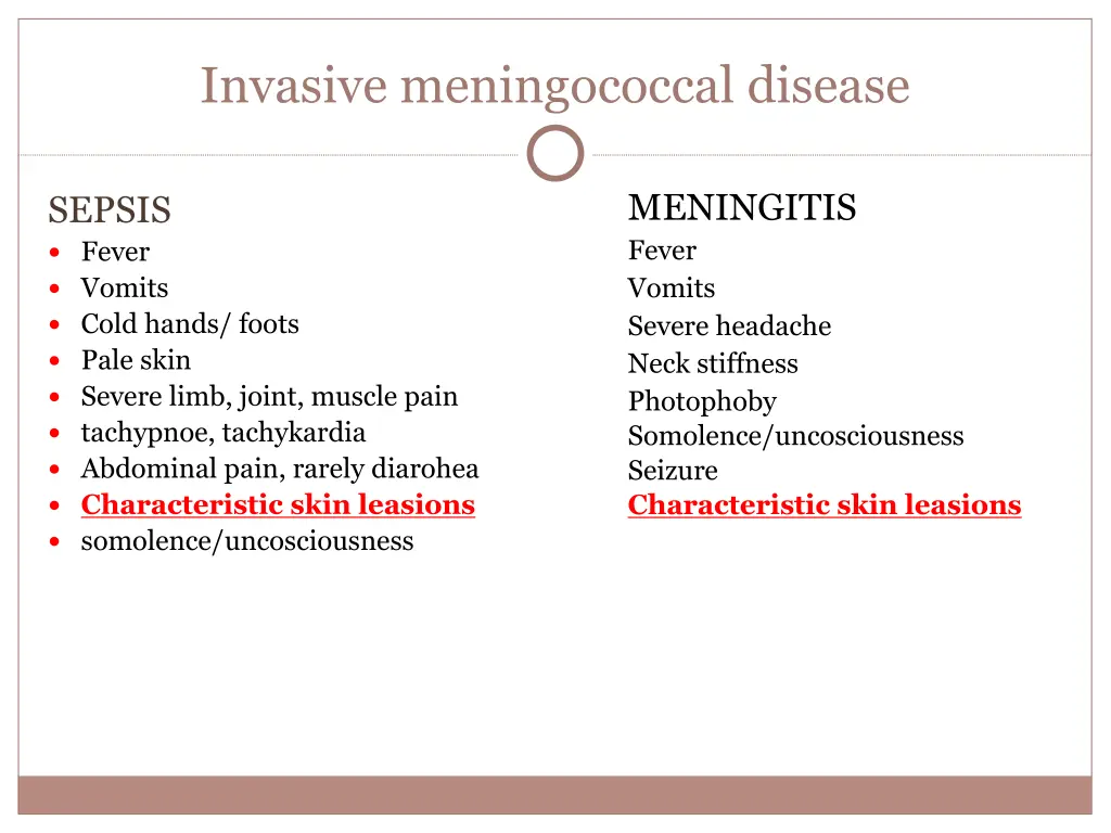 invasive meningococcal disease 3