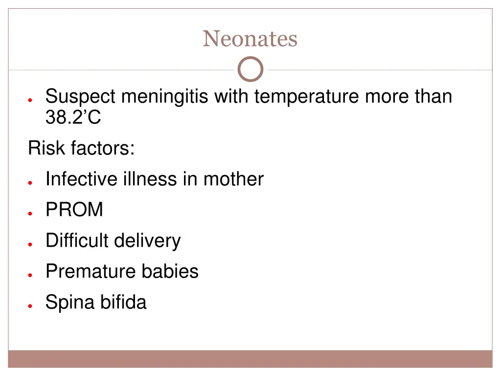 neonates