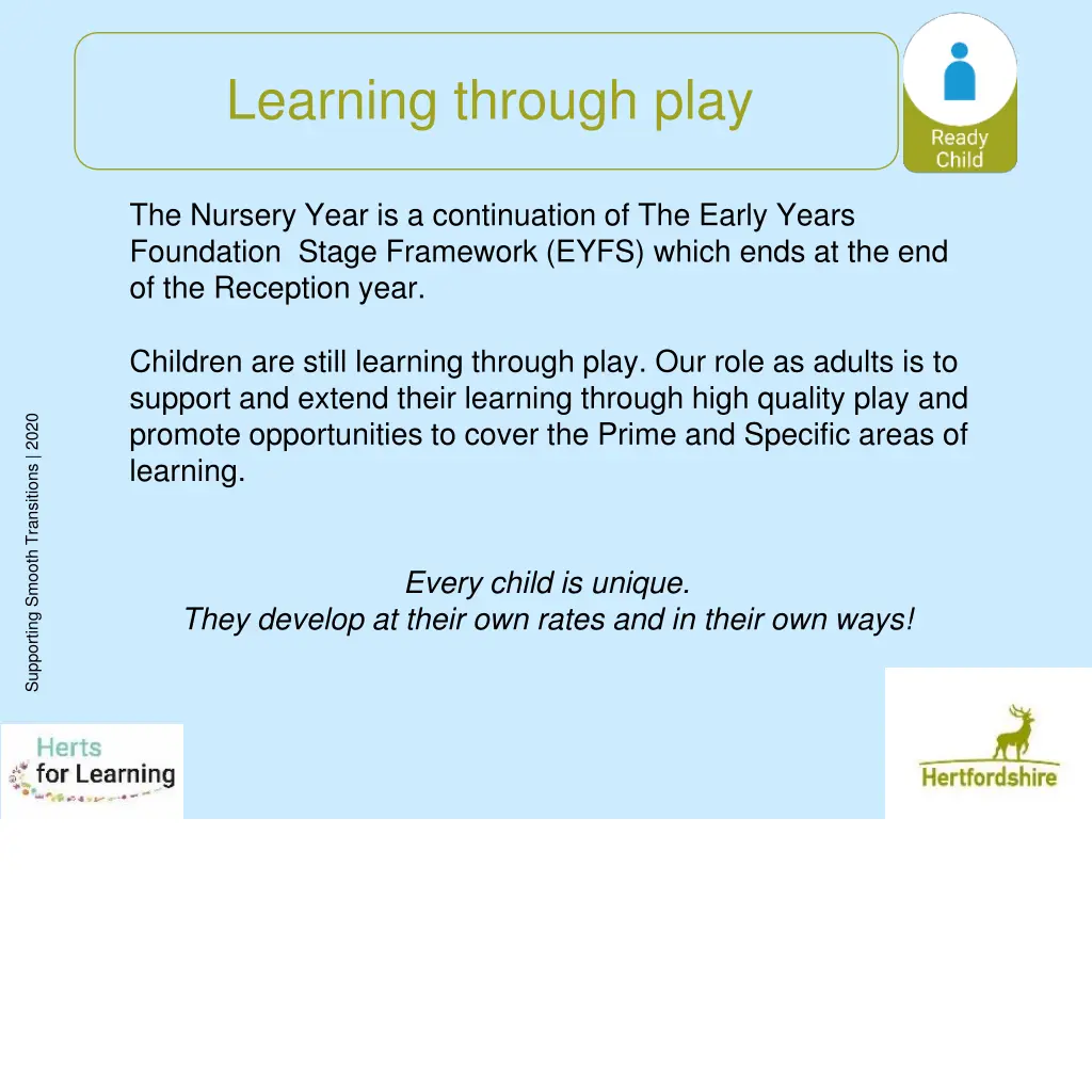 learning through play