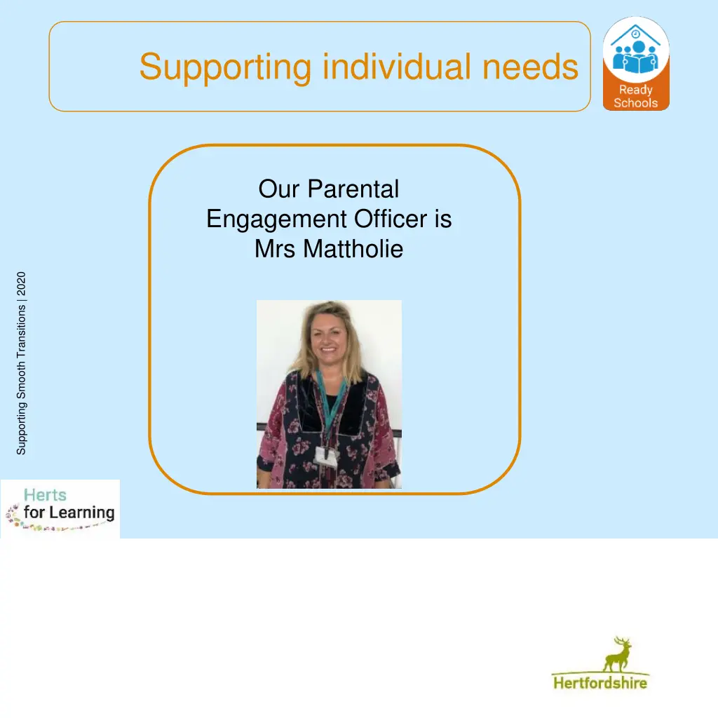 supporting individual needs